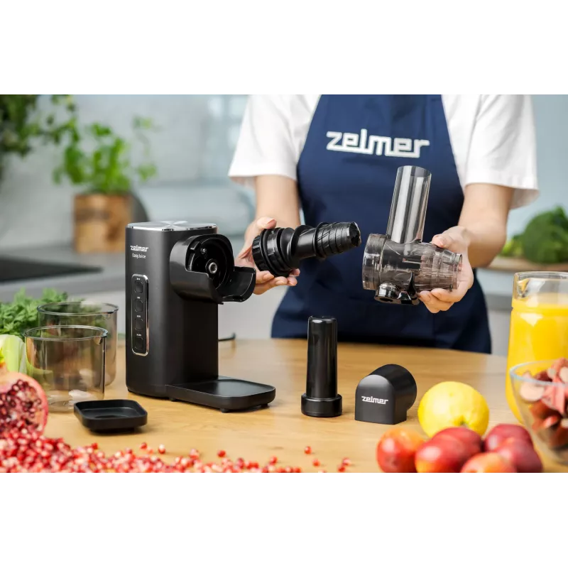 Sulčiaspaudė ZELMER ZJP3900 EasyJuice 700W 1,5L centrifūginė sulčiaspaudė su 700 W varikliu ir 1,5 l išspaudų talpykla