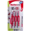 Fischer DuoPower 10 x 80 K NV Sieninis kaištis 80 mm 537652 1 rinkinys (537652)