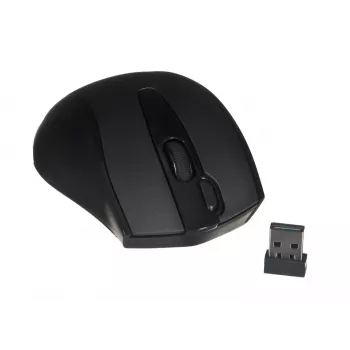 Belaidė RF pelė A4Tech G9-500F, dešiniarankiams, 1000 DPI, 2,4 GHz nano imtuvas, 15 m atstumas, AA baterija
