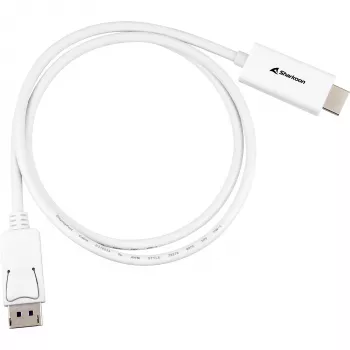 DisplayPort 1.2 adapterio kabelis Sharkoon 4K, 1 m ilgio