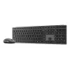 Belaidis klaviatūros ir pelės rinkinys Lenovo 700 Modern Multi-Device — JAV anglų išdėstymas, Bluetooth, Luna Pilka