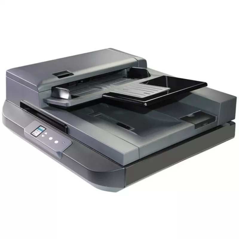 Plokščias ir ADF skaitytuvas Avision AD5800 — 1200 x 1200 DPI, A4, 100 lapų ADF, dvipusis, LCD, balta