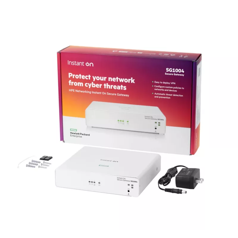 Tinklo komutatorius Instant On Secure Gateway 4-port Gigabit SG1004 S0G33A
