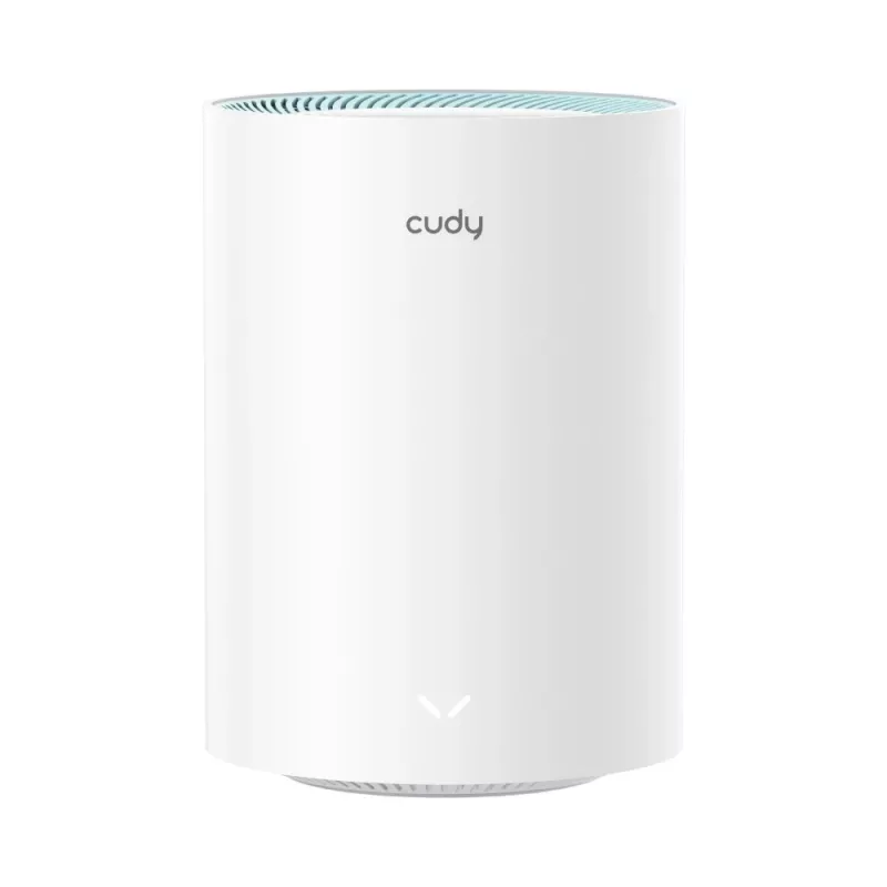 Cudy M1300 3 vnt. tinklinė Wi-Fi sistema, dviejų juostų (2,4 GHz / 5 GHz), Wi-Fi 5 (802.11ac), balta, 1 vidinis