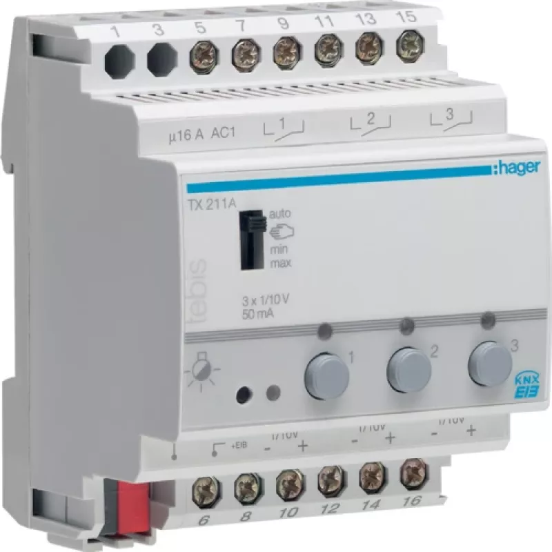 Hager TX211A tinklo įrenginys