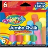 Colorino Kids JUMBO Spalvotos kreidelės 6 spalvos