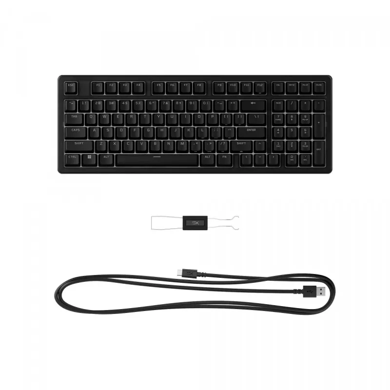 HyperX Origins 2 1800 klaviatūra, juoda