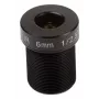 AXIS - CCTV objektyvas - fiksuotas židinio nuotolis - fiksuota diafragma - 9,1 mm (1/2.8) - M12 jungtis - 6 mm - f/1,6 (10 vnt. pakuotė) - AXIS P3904-R M12 tinklo kamerai, P3905-R M12 tinklo kamerai