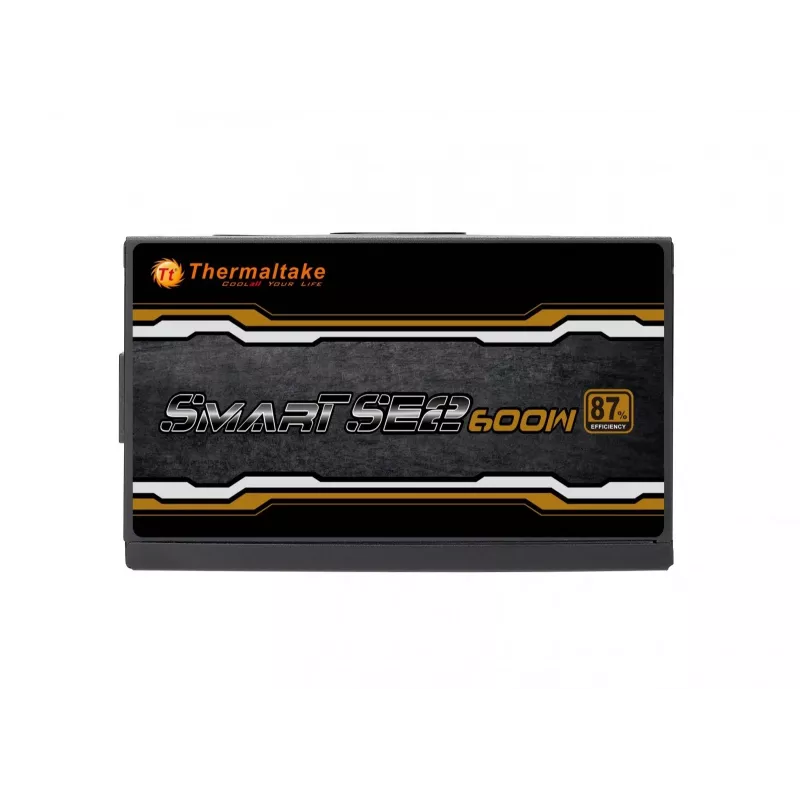 Maitinimo blokas Thermaltake Smart SE2 600W ATX pusiau modulinis, 86 % efektyvumas, 120 mm ventiliatorius