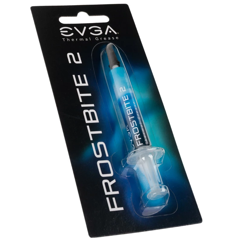 Terminė pasta EVGA FROSTBITE 2 šilumos laidumo mišinys 2,5 g, pilka, -40–180°C