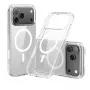 Nevox StyleShell SHOCKFlex - iPhone 17 Pro Max suderinamas su MagSafe permatomas