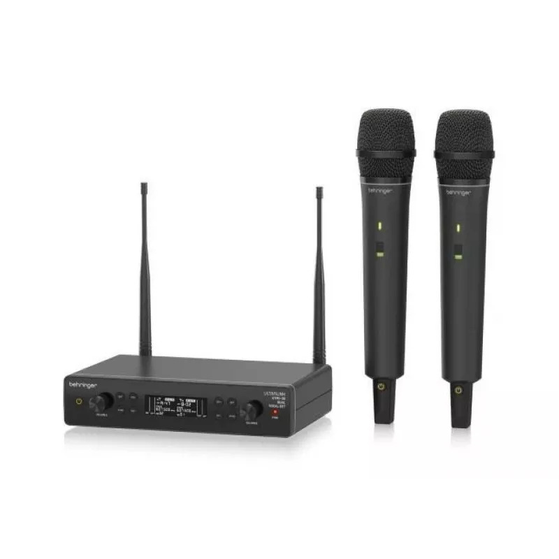 Behringer XTM1-35 Dual VOCAL SET UHF belaidė sistema su 2 belaidžiais mikrofonais