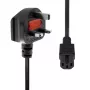 Maitinimo laidas ProXtend PC-GC15-001 1 m, juodas, maitinimo kabelis prietaisams ir kompiuteriams