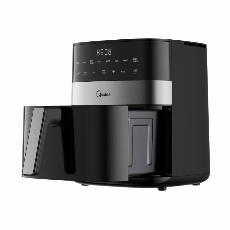 Midea oro gruzdintuvė | MF-CN65E | Galia 1700 W | Talpa 6,5 L | Juoda