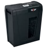 Popieriaus smulkintuvas REXEL Secure X8 — kryžminis pjovimas P-4, 4x40 mm, 8 lapų talpa, 14 l dėžė, juodas