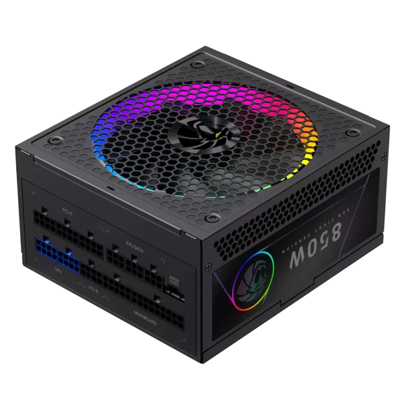 Gamemax maitinimo blokas, 80 PLUS, Gold | RGB 850G | 850 W