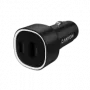 CANYON automobilinis įkroviklis OnDrive 48 PD 48W USB-A+USB-C juodas