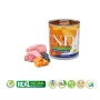 Šlapias šunų maistas Farmina N&D Lamb Pumpkin Blueberry Adult 285 g skardinė, visavertis suaugusiems šunims skirtas maistas, 75% drėgmės, 11% baltymų, 7% riebalų