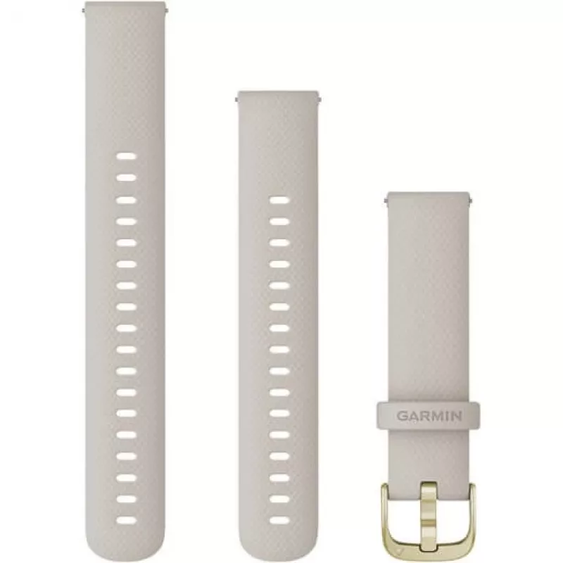 Dirželis Garmin 010-12932-0D išmaniesiems nešiojamiems priedams, smėlio spalvos silikonas, 18 mm
