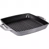 Grill Pan Staub 40511-785-0 33 cm Induction Graphite Pilka