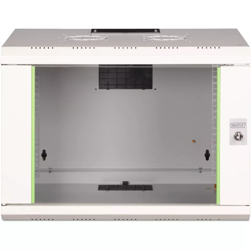 DIGITUS® 7HE sieninis korpusas - Pilka, RAL 7035 - 48,3 cm (19) (DN-19 07-U)
