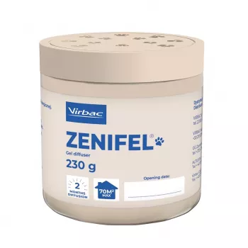 VIRBAC gelinis difuzorius katėms 230 g – raminantis feromonų difuzoriaus užpildas