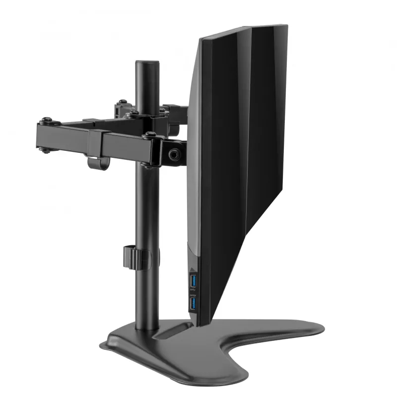 TV/Monitoriaus laikiklis SBOX LCD-F024-2 13–32 colių ekranams, dviguba ranka, 2×8 kg apkrova, VESA 100×100
