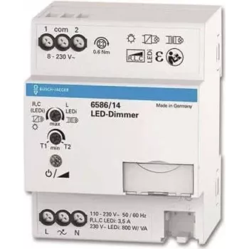 BUSCH 6586/14 LED-dimmeris, REG, 800 VA (2CKA006590A0192)