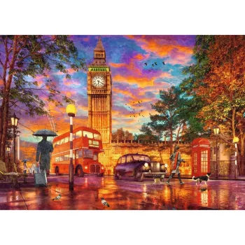 Puzzle Sonnenuntergang in London (1000 detalių)
