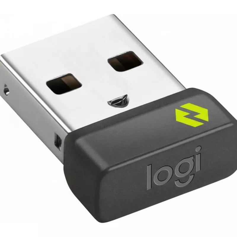 USB imtuvas Logitech 956-000157 pelei ir klaviatūrai, grafitas, 12,8×14,1×7 mm, 0,97 g