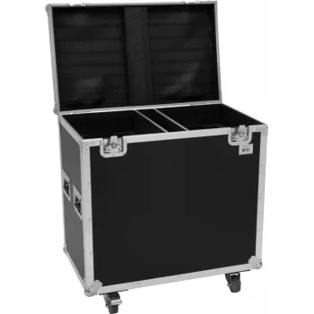 Flightcase Roadinger skirtas 2x TMH BSW-380 — patvari konstrukcija, lengvas dizainas