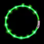 LED antkaklis Anicoll Green šunims ir katėms Model 9997790759014, įkraunamas apšvietimas