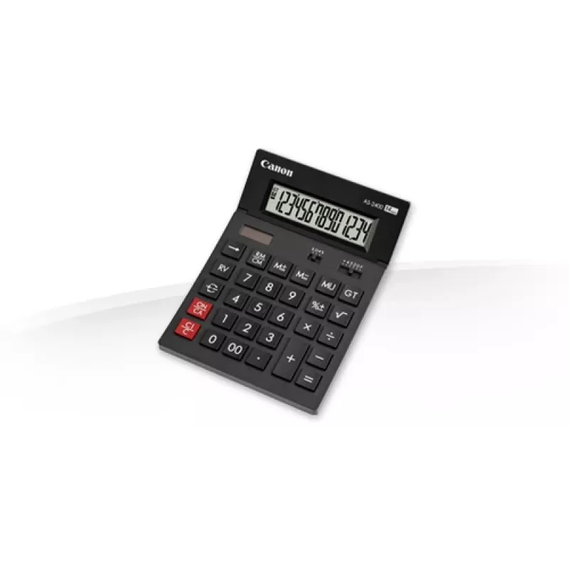 Canon AS-2400 skaičiuotuvas Staliniam kompiuteriui Ekranas Juoda