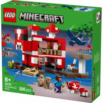 LEGO MINECRAFT 21270 Mooshroom namelis
