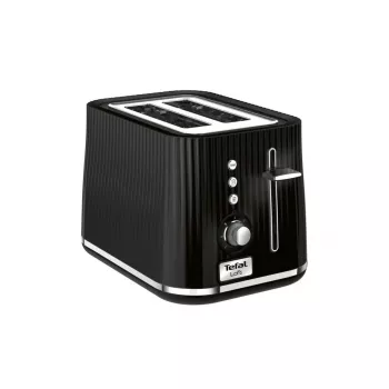 Skrudintuvas Tefal Loft 2S TT761838 — 2 riekėms, 7 skrudinimo lygiai, atitirpinimas/pakartotinis kaitinimas, nuimamas trupinių padėklas, juodos spalvos