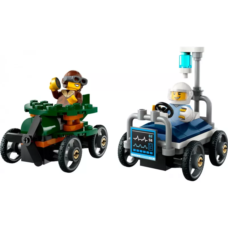 LEGO CITY 60459 Lėktuvas prieš ligoninės lovą