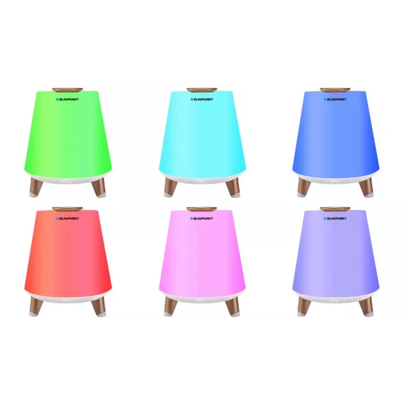 Nešiojamas garsiakalbis Blaupunkt BT25LAMP baltas