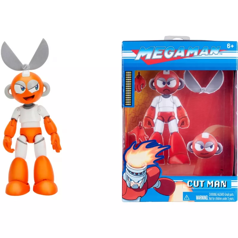Jada Toys Mega Man - Cut Man, žaidimo figūrėlė