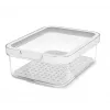 Maisto indas rotho 1053201100 Stačiakampis 1,2 L permatomas baltas, technopolimeras, tinkamas plauti indaplovėje