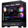 PHANTEKS XT View Matrix PC korpusas, Midi-Tower, E-ATX, grūdintas stiklas, Matrix LED - juodas (PH-XT523VM1_DBK01)