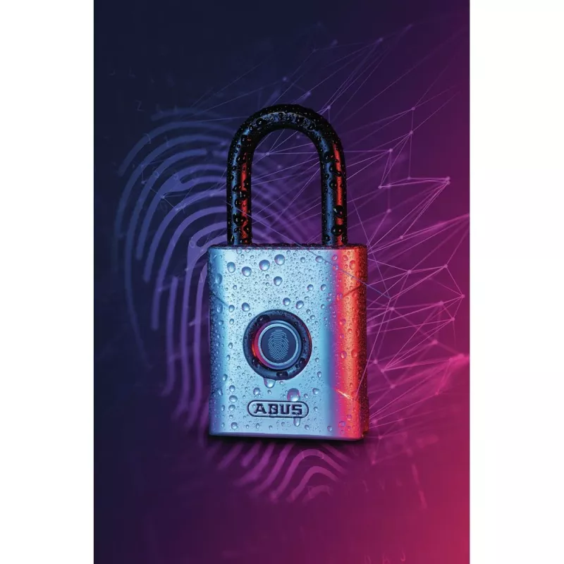 Įprasta pakabinama spyna ABUS 62581 Biometrinis raktas 5 cm