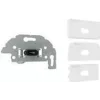 USB Type-C jungtis Kindermann Konnect design click 7456000549 — USB-C patelė, montuojama į skydelį