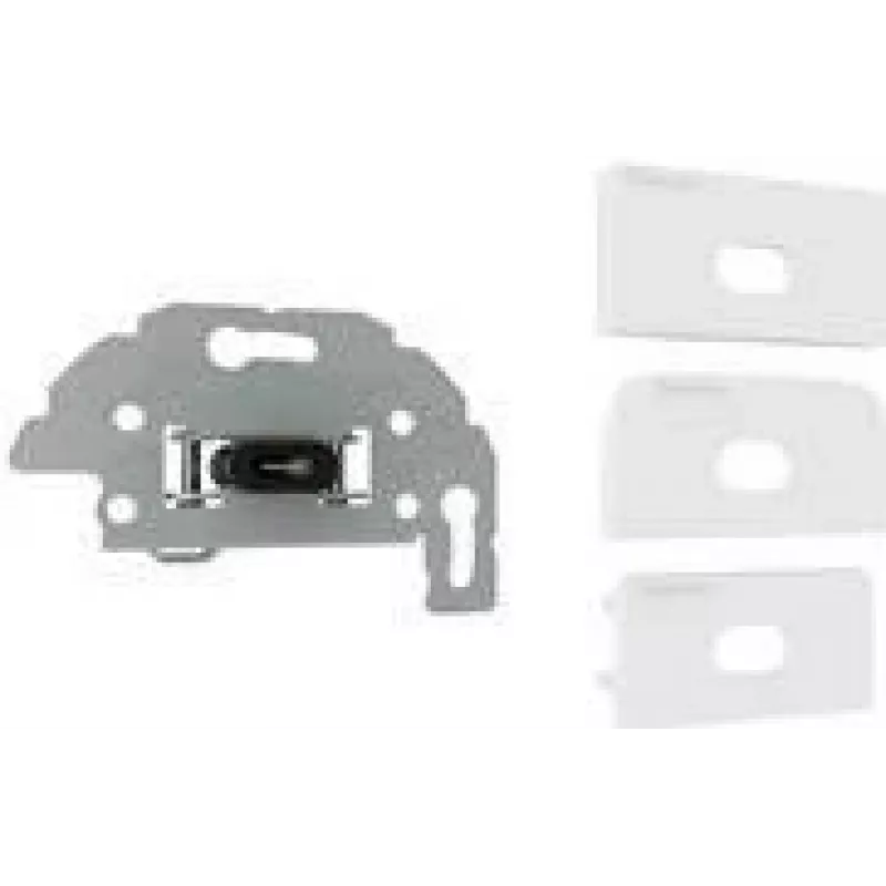 USB Type-C jungtis Kindermann Konnect design click 7456000549 — USB-C patelė, montuojama į skydelį