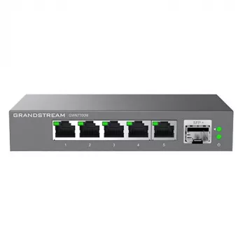 Grandstream Networks GWN7701PA tinklo jungiklis Nevaldomas Gigabit Ethernet (10/100/1000) Juoda