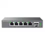 Grandstream Networks GWN7701PA tinklo komutatorius Nevaldomas Gigabit Ethernet (10/100/1000) Juodas