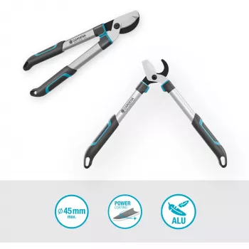 Gardena genėtuvai EasyCut S pilka/turkio 50 cm (12030-88)