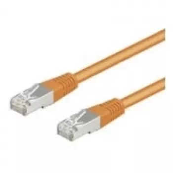Wentronic Goobay CAT 5e komutacinis kabelis, F/UTP, Oranžinė, 10 m - CCA Copper Mix (93458)