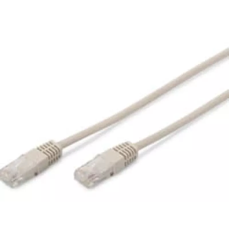 Tinklo kabelis Digitus CAT 5e U/UTP Patch Cord RJ-45 Cat5e 1,5 m Pilkas