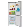 Šaldytuvas-šaldiklis AMICA FK2425.4UNTX(E) pastatomas 277 L bendras, apatinis šaldiklis 74 L, inverteris, sidabrinis, 1593×540×550 mm
