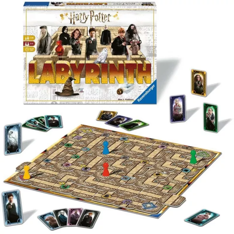 Kortų žaidimas Ravensburger Harry Potter Labyrinth